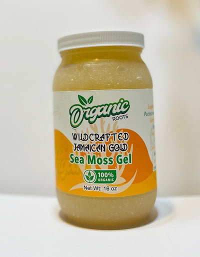 Jamaican Gold Sea moss gel (16 oz)