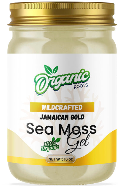 Jamaican Gold Sea moss gel (16 oz)